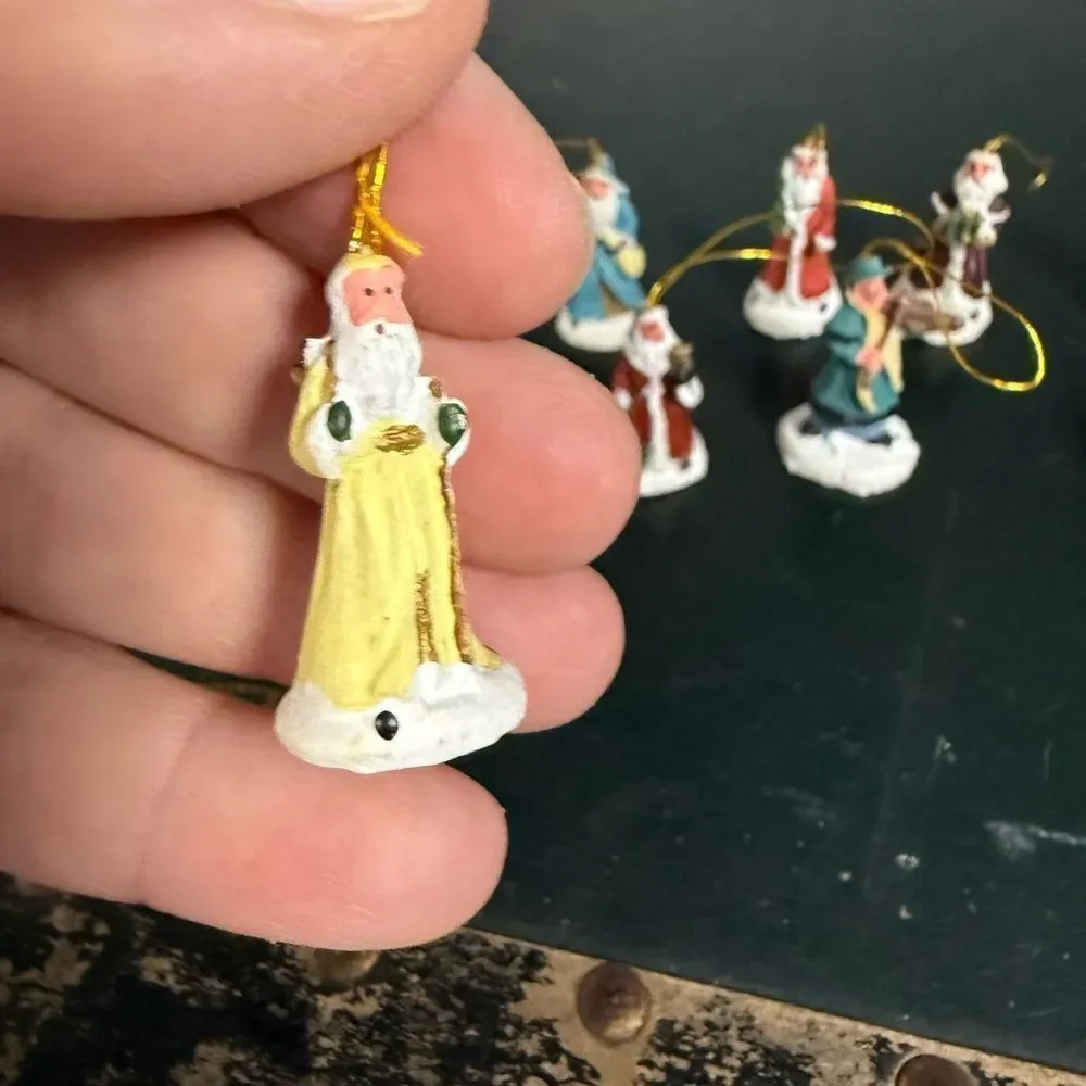 Set Of 15 Mini Victorian Ornaments